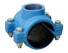 Tapping Saddle Clamp